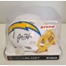 Justin Herbert signed Chargers speed mini football helmet Beckett authenticated